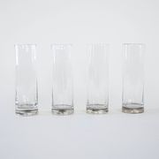 Ensemble de verres, style Hollywood Regency, années 1970, fabriqué en Italie.