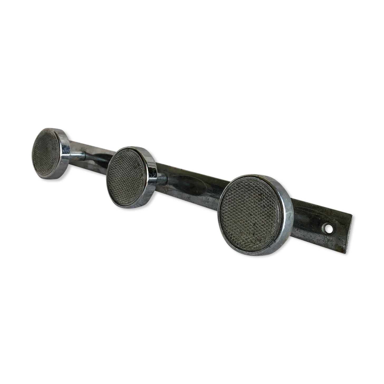 Metal wall coat rack