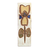 Plaque murale en céramique par les Argonautes, Vallauris, 1960