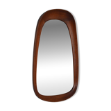 Swedish G&T oval mirror in teak