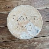 Handcrafted pottery signed by the artist
