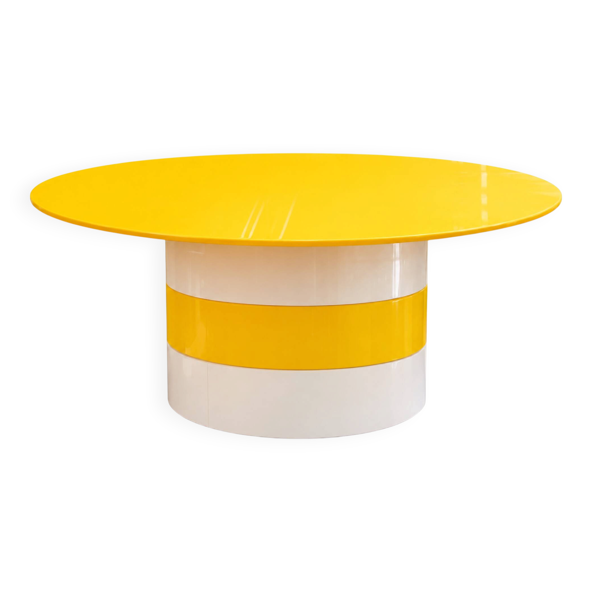 Bjarke “Gubi” Olsen Acrylic Coffee Table – 1970s