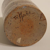 Pyrite stone bottle vase by Gustave Tiffoche