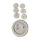 60s porcelain plate sets