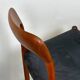 A beautiful pair of modern Scandinavian dining chairs in teak, model 75 by Niels Otto Møller.