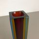Murano glass sommerso vase designed by Flavio Poli, Italy, 1970s