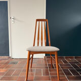 Six Vintage Wooden Dining Chairs Danish From Koefoed Hornslet