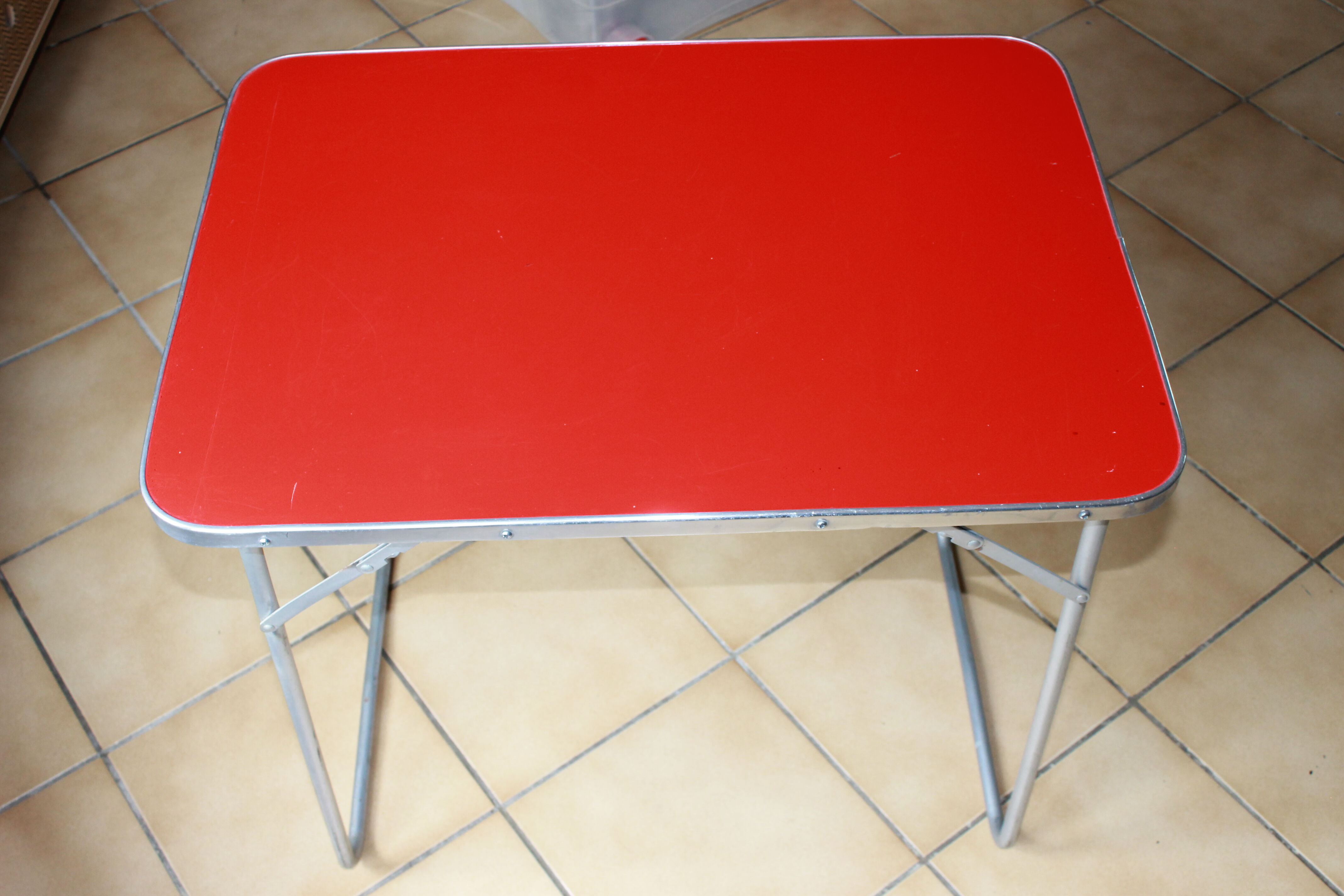 Vintage folding camping table 1970