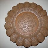 red copper tray