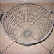 Panier ancien en zinc