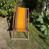 Vintage orange and brown transat