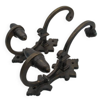 Bronze hooks.