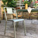Vintage metal chair