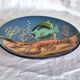 Lluís Puigdemont handcrafted dish -unsigned- 1960s in glazed ceramic