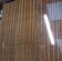 Etagere vintage string metal faux wood very deco 1960