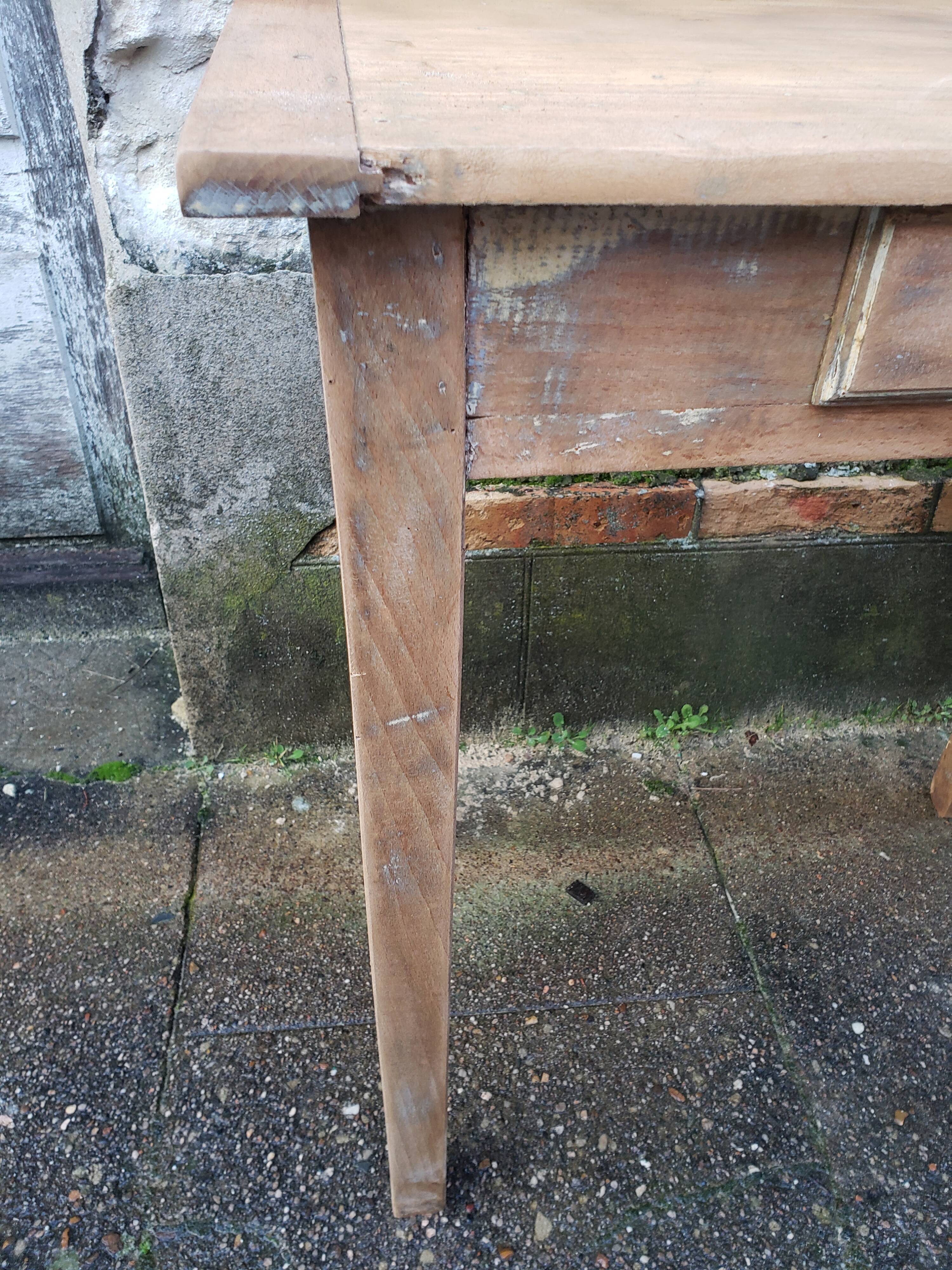 Farm table/office or "valley" console