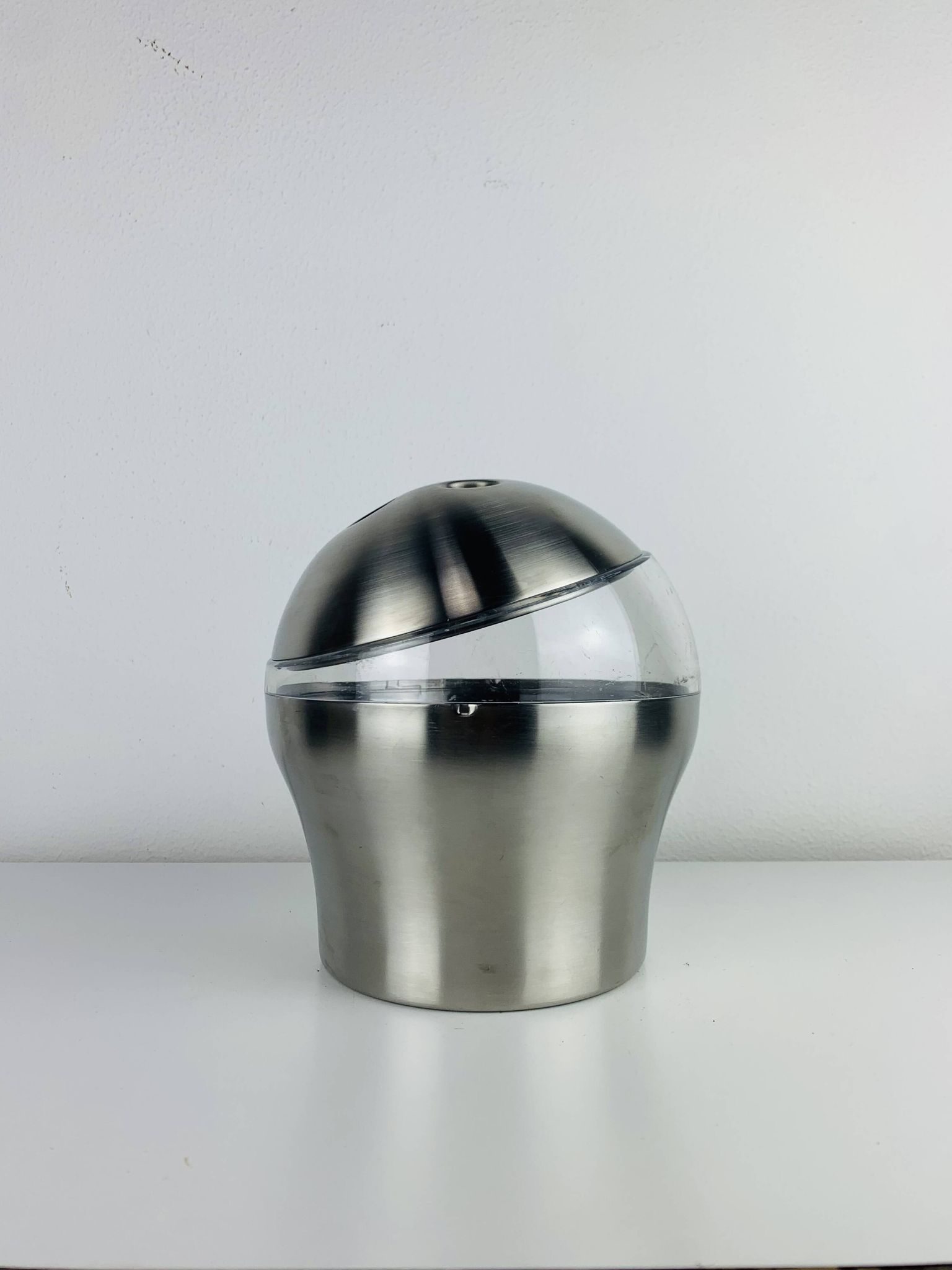 Stainless steel bowling ball ice bucket by WMF Cromargan