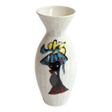 Ceramic vase » La Settimello » Italy vintage 1950s