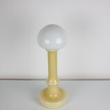 Lampe de table tout en verre du milieu du siècle conçue par Ivan Jakeš, années 1970.