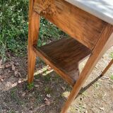 1900s wooden and marble dressing table