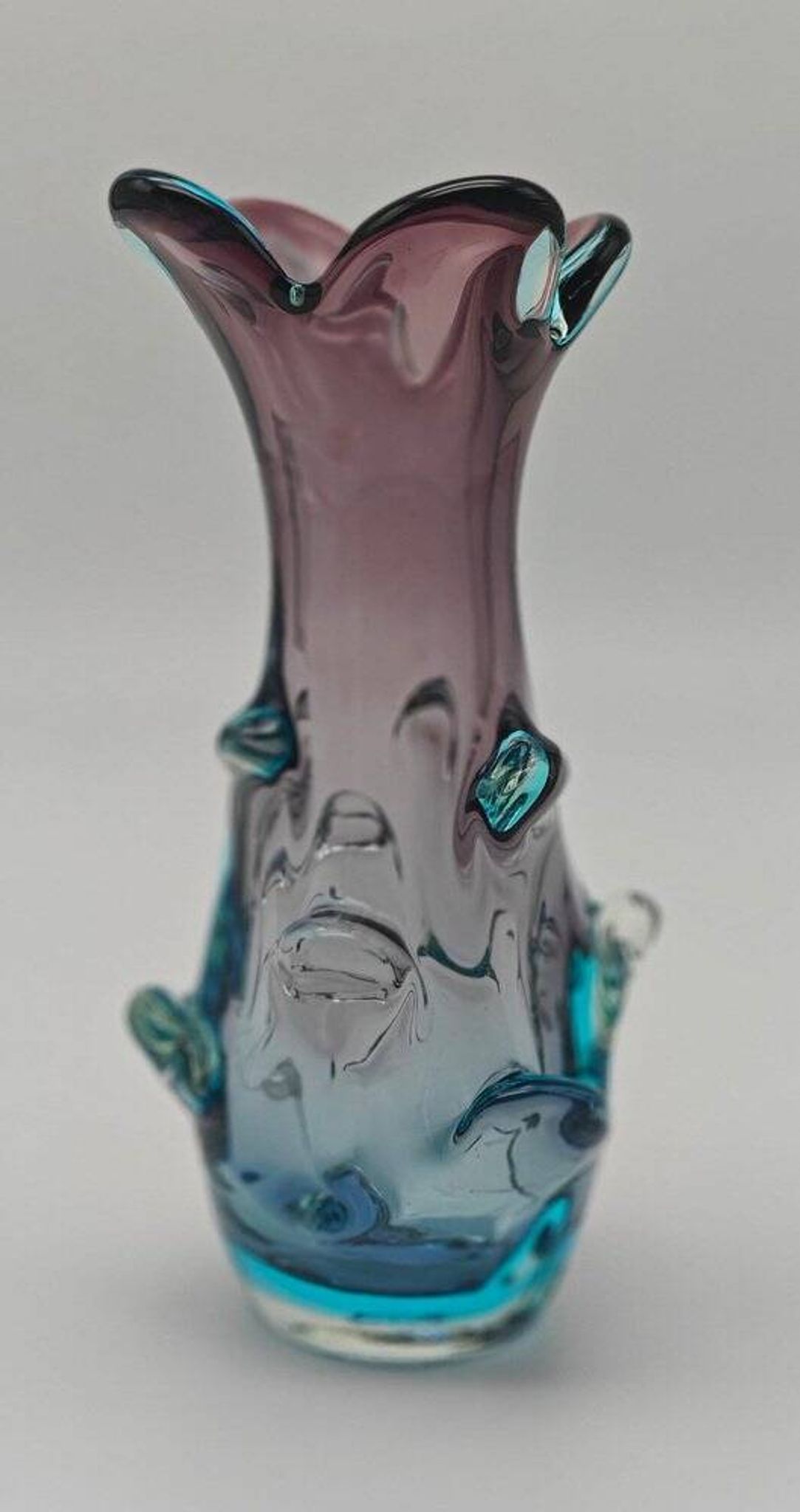 Vase vintage par Jan Beranek pour Skrdlovice, années 1950