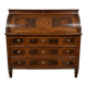 Cylinder desk in marquetry walnut – Louis XVI period, late 18th century