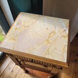 Louis Bonnin bedside table in Henri II style