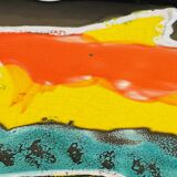 Xl plate niderviller earthenware factory france vintage