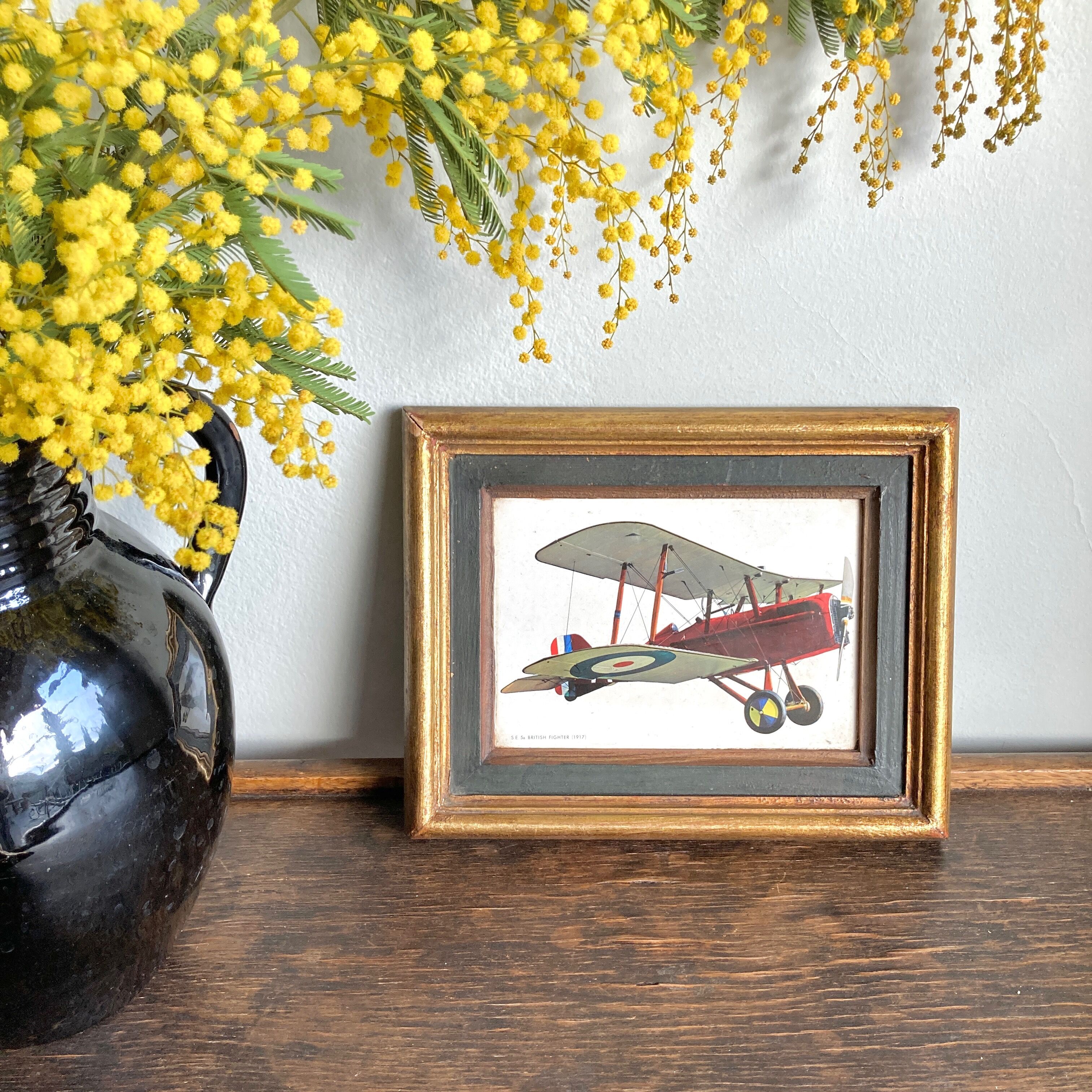 Set of 3 aviation theme frames