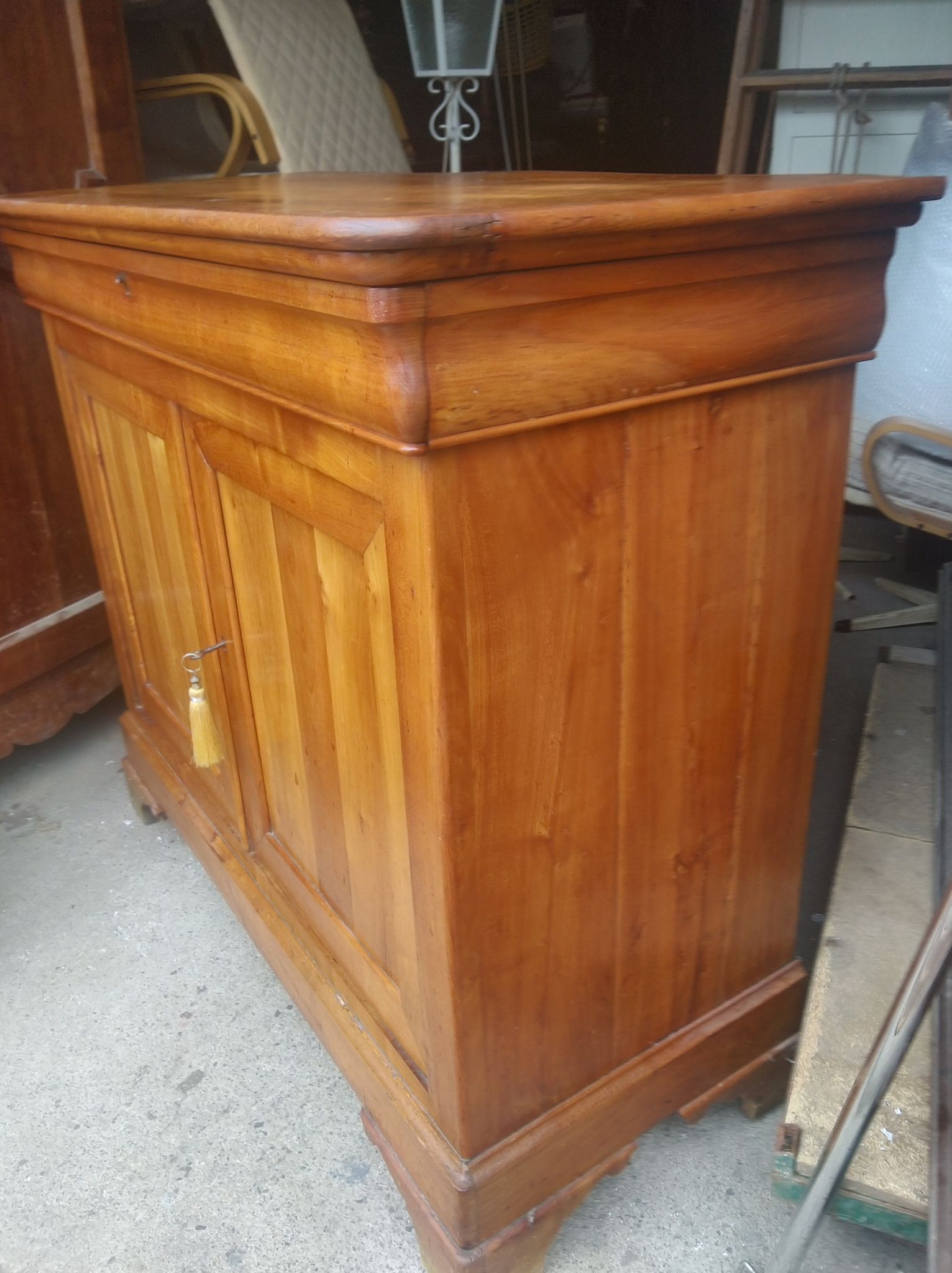 Louis Philippe period cherrywood sideboard