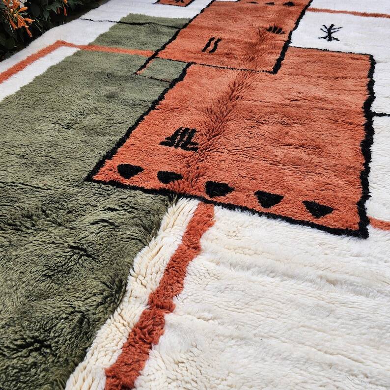 Handmade Moroccan rug 200cm x 300cm