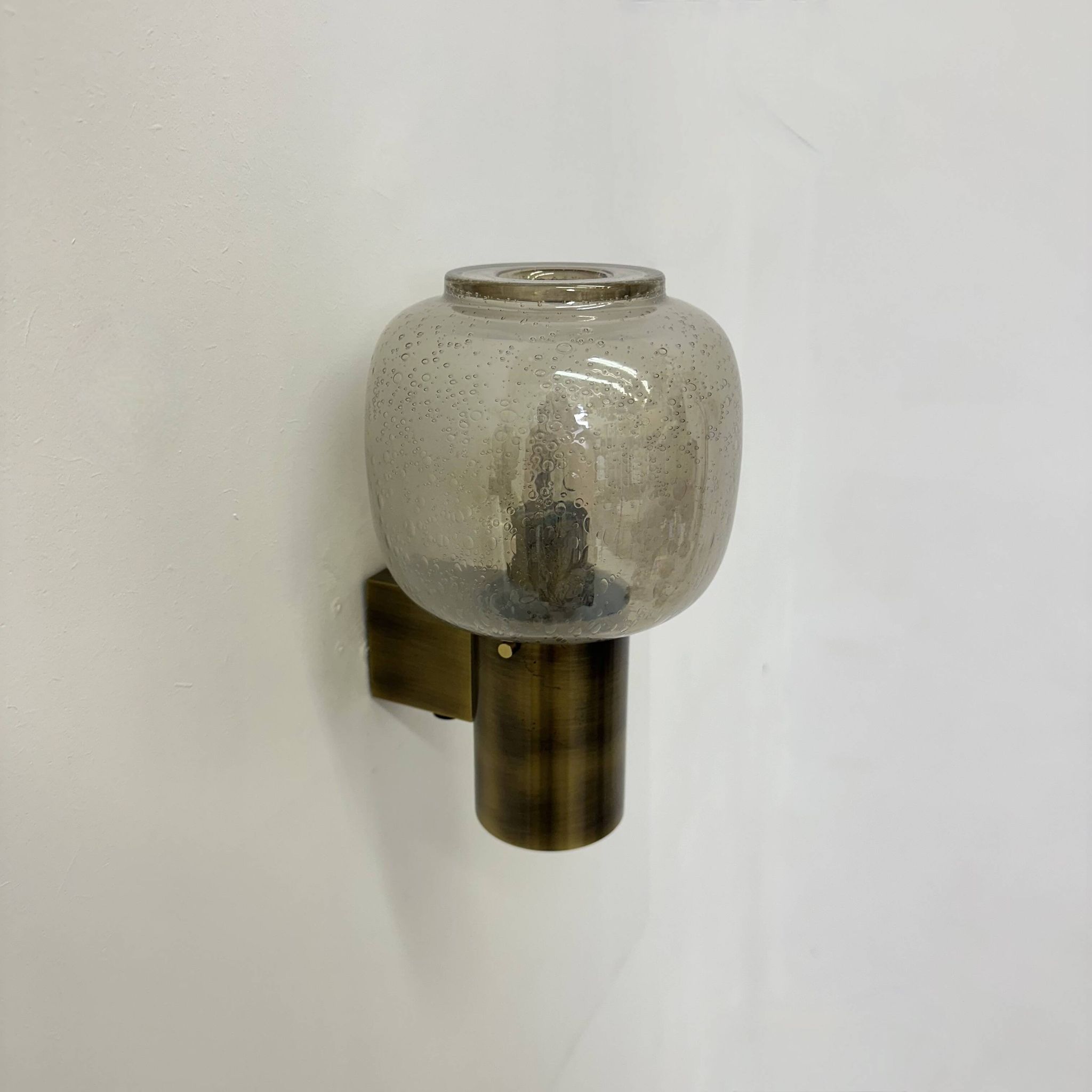 Limburg Glashutte wall lamps , 1970s
