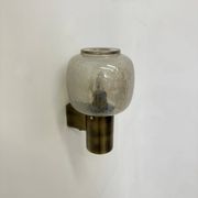 Limburg Glashutte wall lamps , 1970s