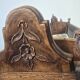 19th century cradle in carved fruitwood – Antique planter