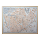 Imprimée en 1906, plan de Nîmes. O