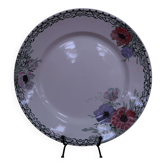 Plat rond Terre de Fer Creil et Montereau "Madrid"