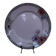 Round dish Terre de Fer Creil and Montereau "Madrid"