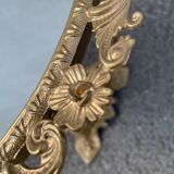 Golden mirror 21x50cm