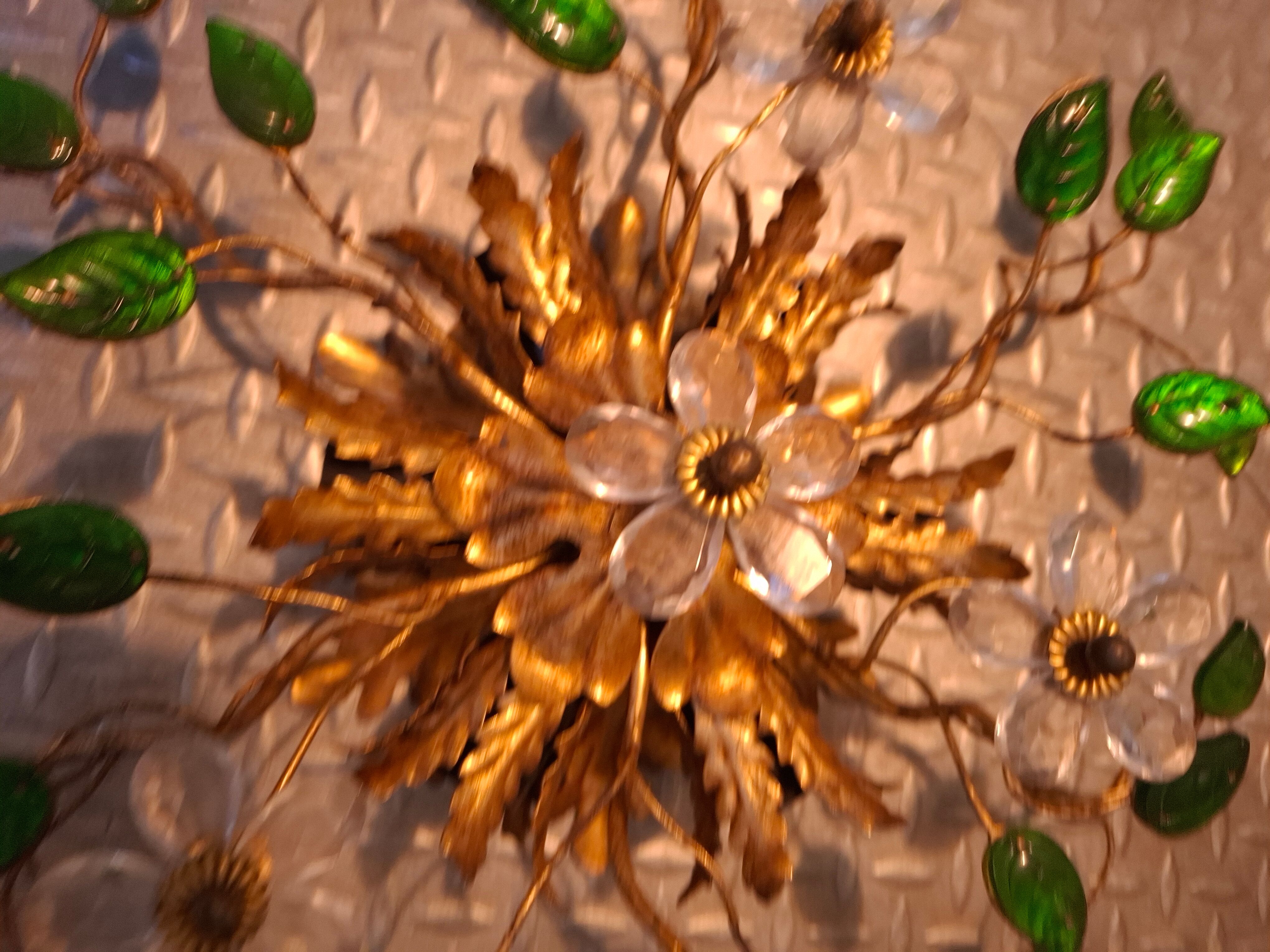 Murano ceiling light by Banci Firenze