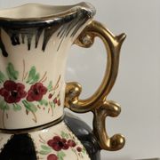 Pair of Saint Ghislain vases made in Belgium