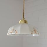Vintage pendant lamp retro kitchen 50s mid-century farmhouse hanging lamp