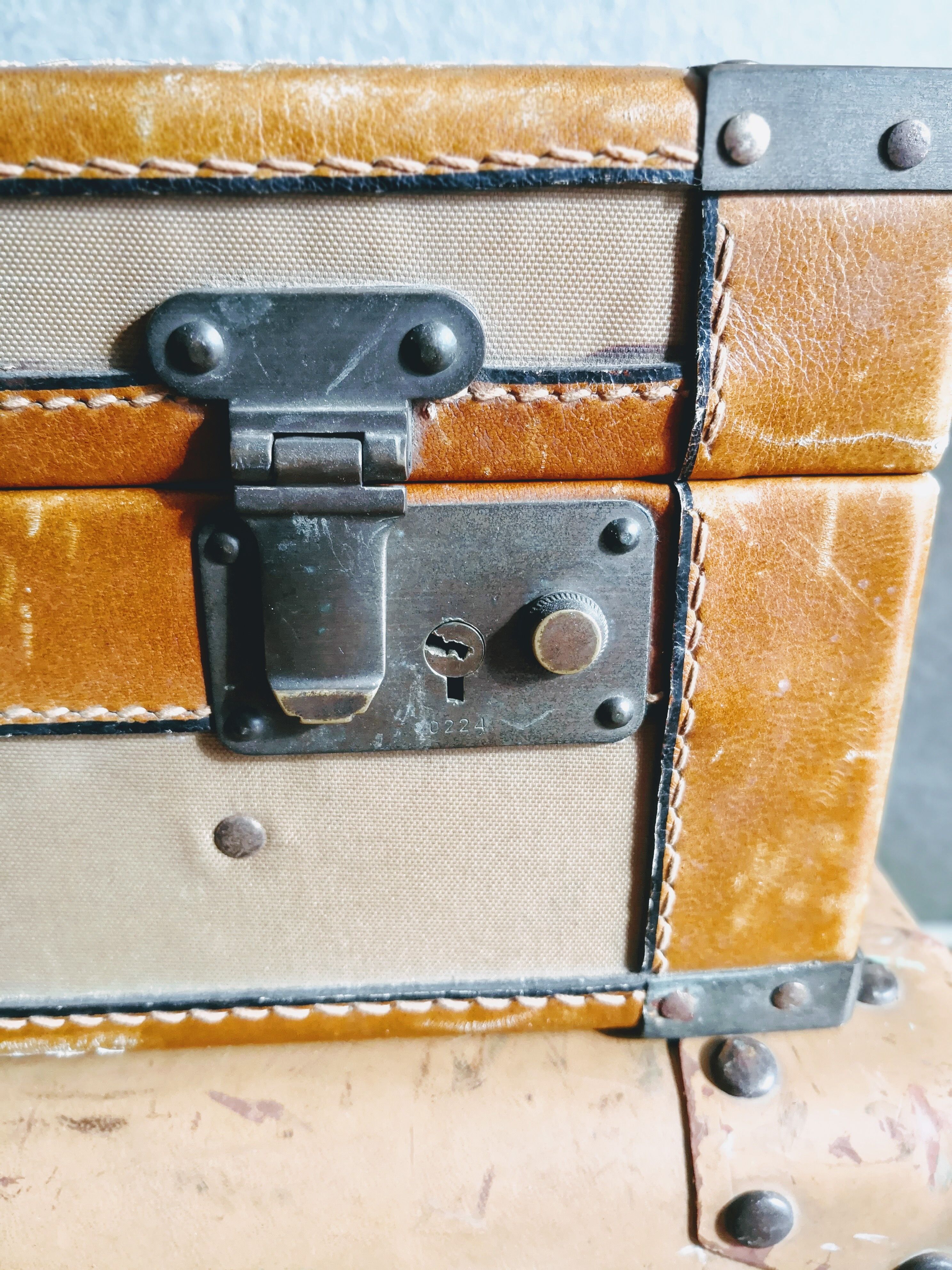 Lancel vintage suitcase