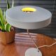 Lampe de bureau vintage Louis Kalff, modèle Romeo, années 1960, gris, Pays-Bas