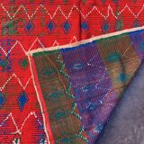 Tapis Marocain Boujad rouge - 145 x 226 cm