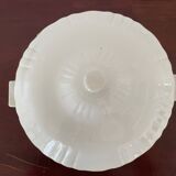 White iron clay soup tureen Moulin des Loups & Hamage Nord