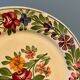 Set of 7 plates in Sarreguemines earthenware, Rusticana model