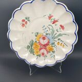 Round dish shape daisy Pattern Floral pattern in Italian ceramic – MMF17