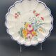 Round dish shape daisy Pattern Floral pattern in Italian ceramic – MMF17