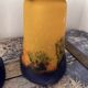 Lot de 3 appliques murales tulipes vintage
