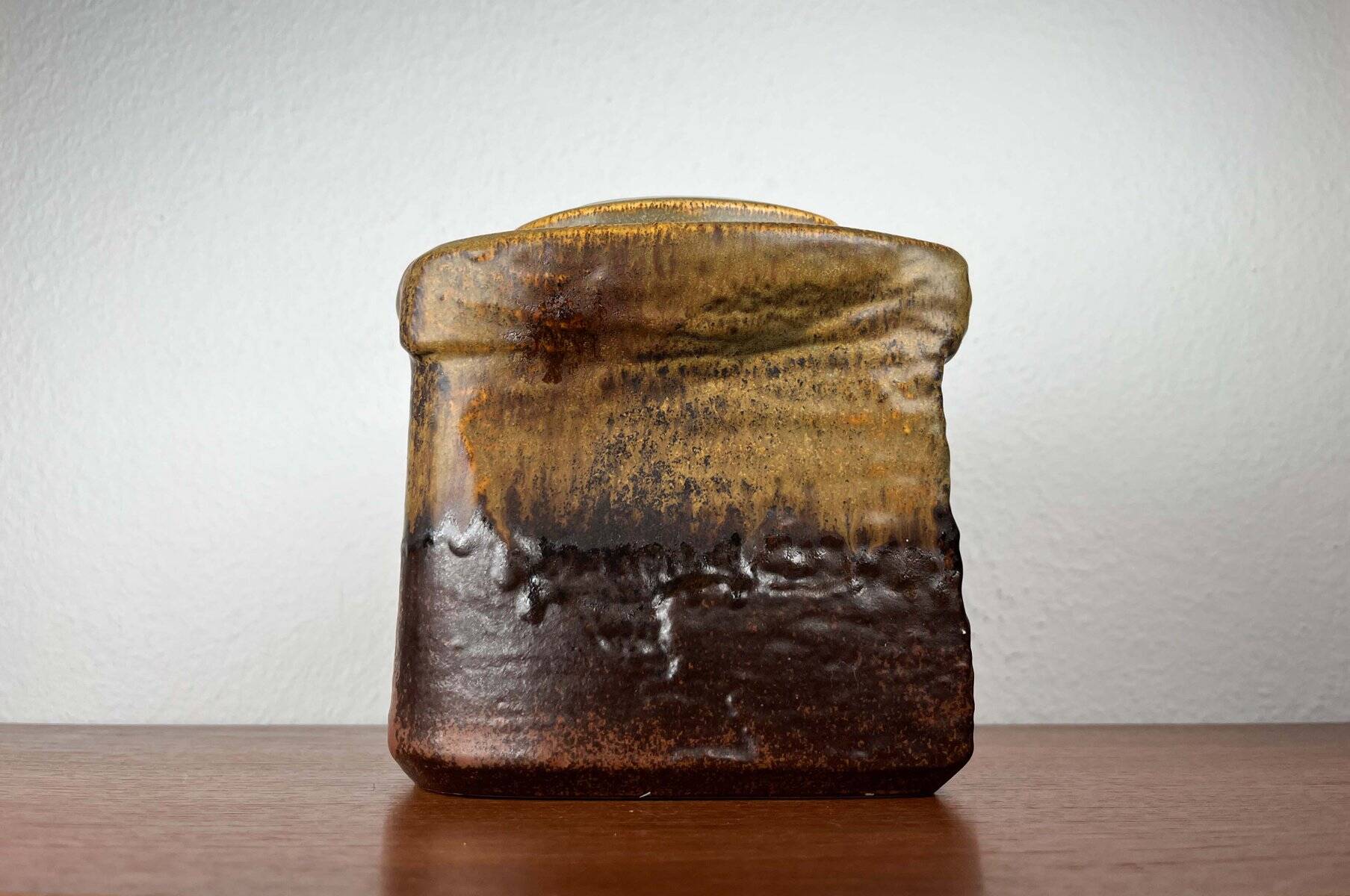 Grand Vase Moderne du Milieu du Siècle en Céramique Ouest-Allemande WGP de Steuler, Années 1960